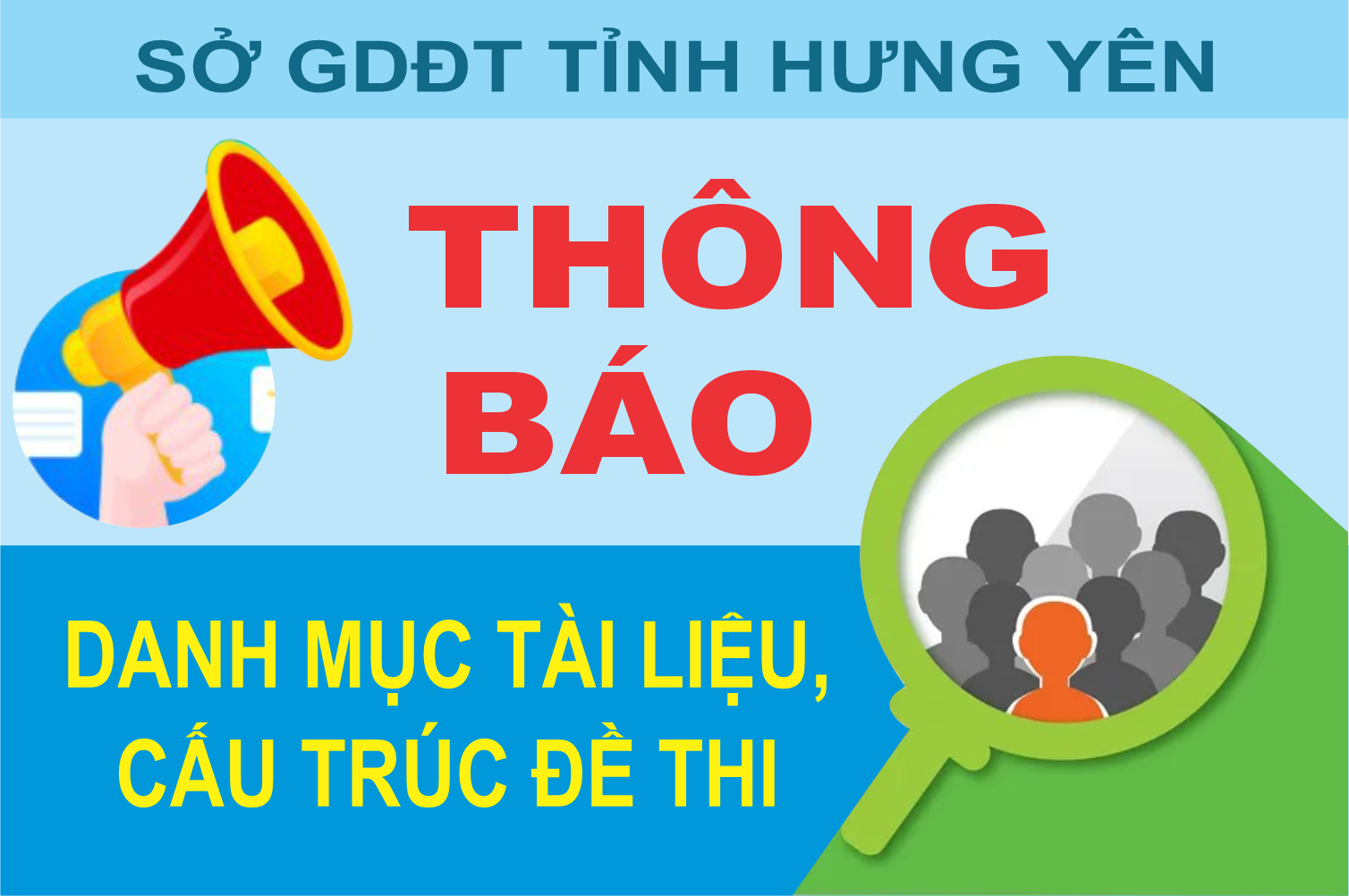 Thông báo nội dung, danh mục tài liệu, cấu trúc đề thi Trong kỳ thi tuyển dụng viên chức vào làm việc tại các cơ sở giáo dục mầm non, phổ thông công lập tỉnh Hưng yên, năm học 2025-2026