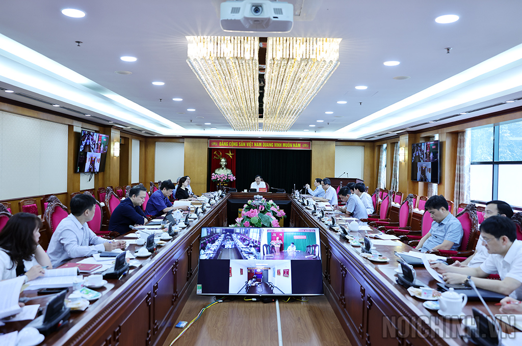 Ban Nội chính Trung ương: Giao ban công tác tháng 4, triển khai nhiệm vụ tháng 5 năm 2025