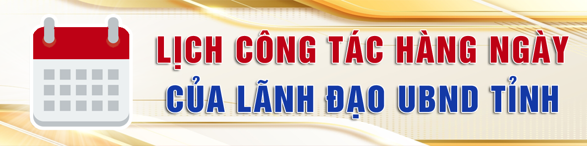 Lịch công tác Sở GD&ĐT