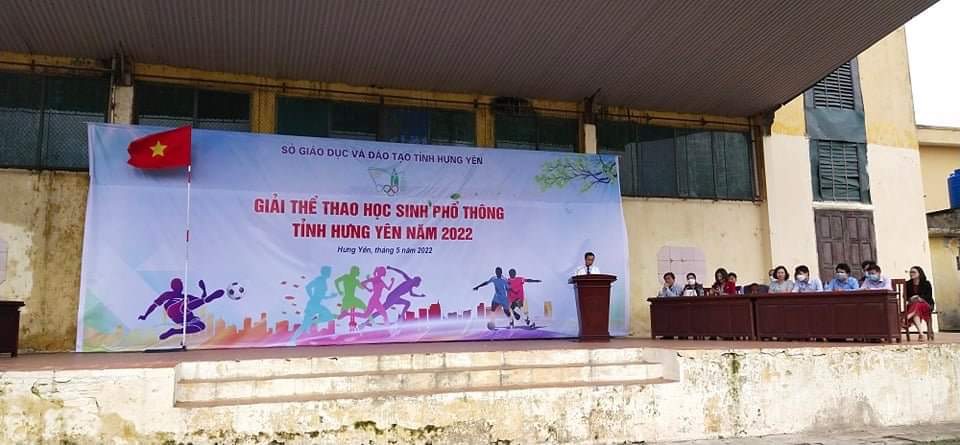 Lễ Khai mạc và thi đấu các giải  thể thao học sinh phổ thông tỉnh Hưng Yên năm 2022