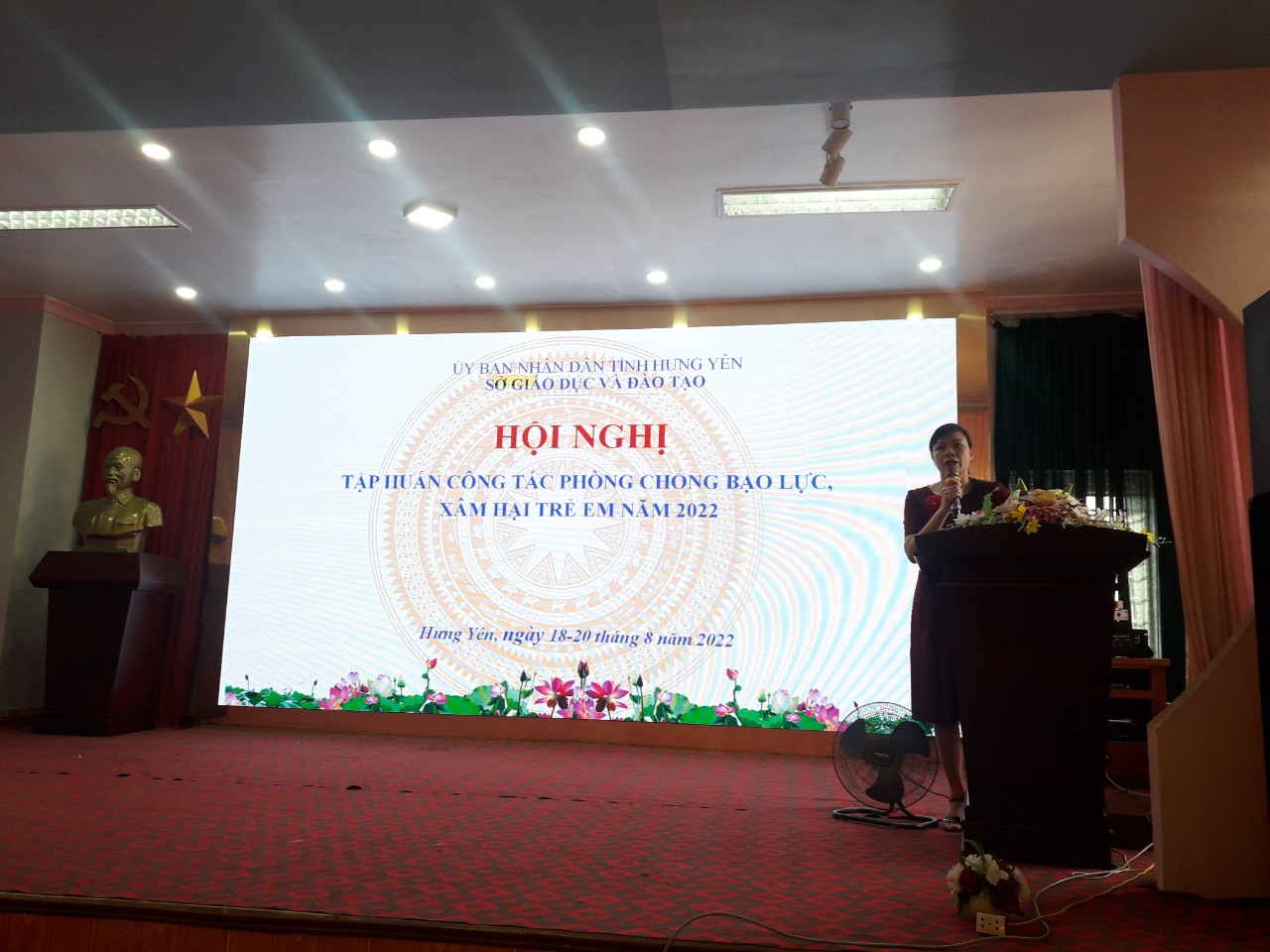 Hội nghị tập huấn công tác phòng, chống xâm hại trẻ em, học sinh năm 2022