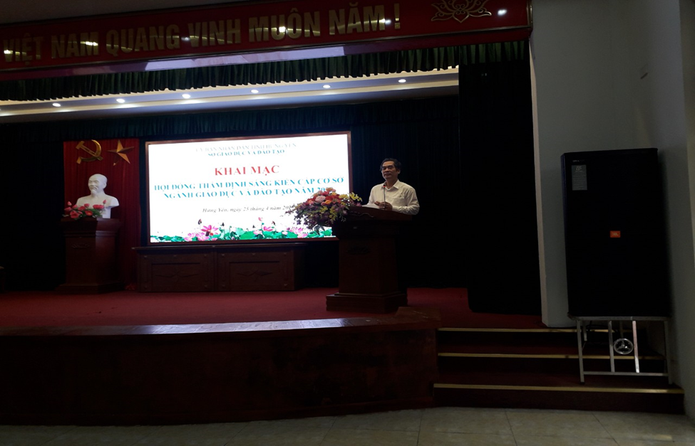 Hội nghị triển khai xét, công nhận sáng kiến cấp cơ sở ngành giáo dục và đào tạo tỉnh Hưng Yên năm 2023