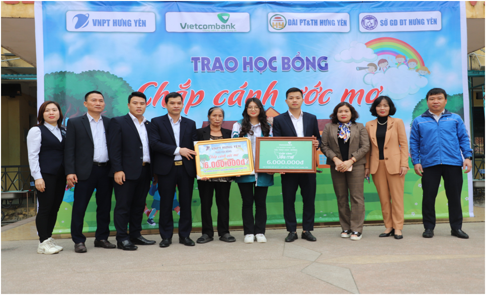 Chương trình trao học bổng “Chắp cánh ước mơ” tháng 02/2023