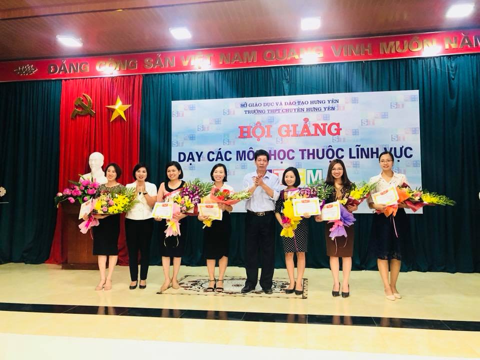 “Hội giảng các môn học thuộc lĩnh vực STEM ” trường THPT Chuyên Hưng Yên