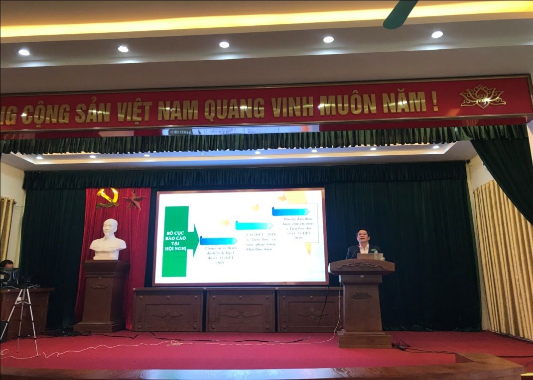 HỘI NGHỊ TRIỂN KHAI THỰC HIỆN CHƯƠNG TRÌNH GDPT 2018 ĐỐI VỚI GIÁO DỤC TIỂU HỌC