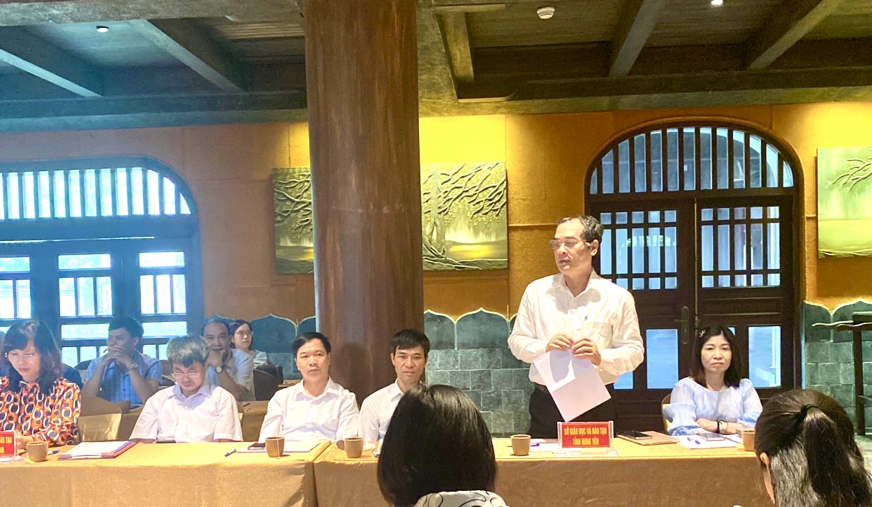 Cụm thi đua số 2 tổ chức Hội nghị tổng kết năm học 2022-2023 và triển khai phương hướng nhiệm vụ năm học 2023-2024.