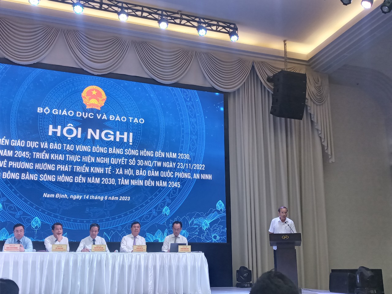 Hội nghị phát triển giáo dục và đào tạo vùng đồng bằng Sông Hồng đến năm 2030, tầm nhìn đến năm 2045.