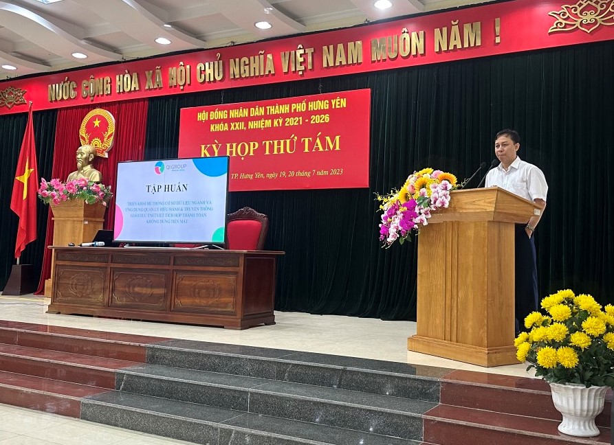 Tập huấn hướng dẫn rà soát, cập nhật, chuẩn hóa, khai thác, sử dụng dữ liệu trên hệ thống CSDL triển khai nhiệm vụ Đề án 06