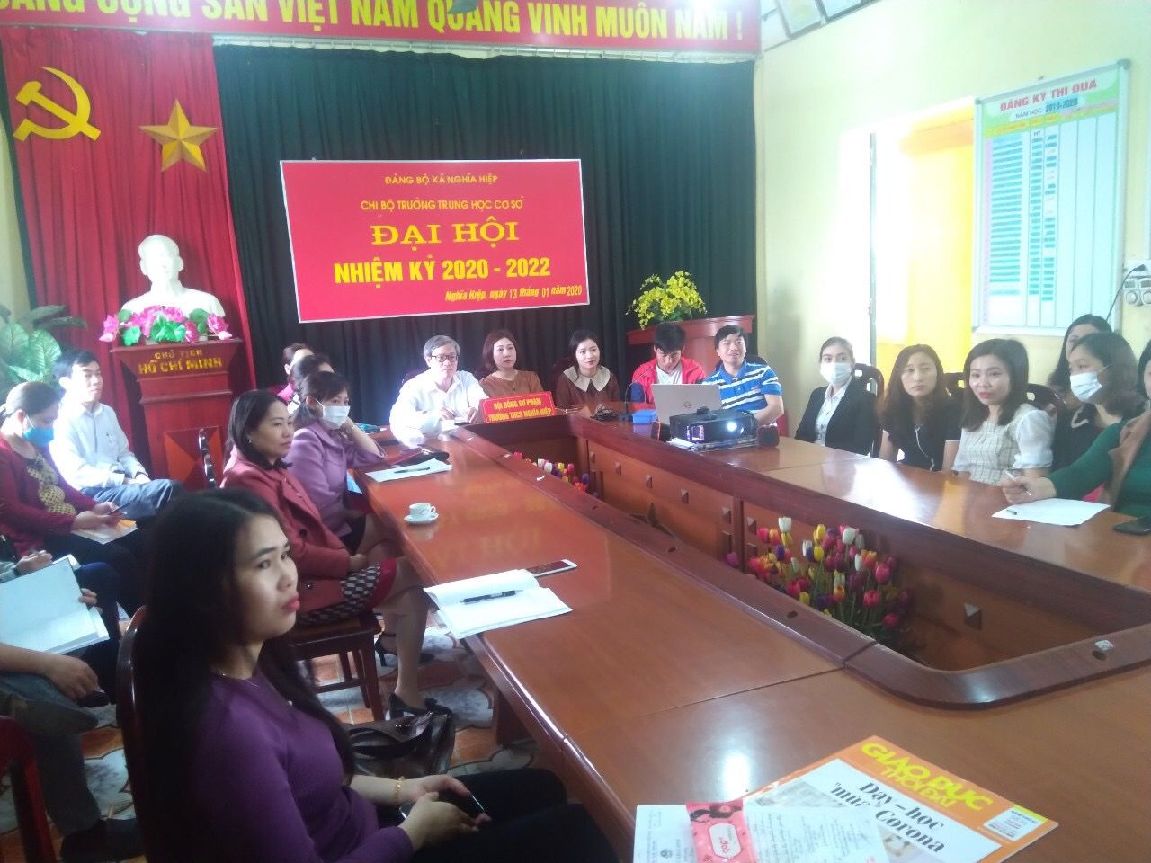 Trên 500 cán bộ, giáo viên các trường THCS huyện Yên Mỹ tham dự Hội nghị trực tuyến quán triệt, hướng dẫn thực hiện chương trình GDPT năm 2018