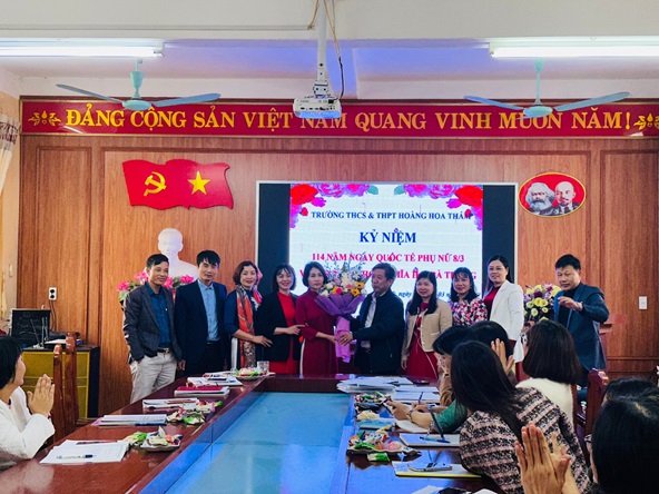 KỈ NIỆM 114 NĂM NGÀY QUỐC TẾ PHỤ NỮ 8/3 VÀ 1984 NĂM NGÀY KHỞI NGHĨA HAI BÀ TRƯNG CỦA TRƯỜNG THCS VÀ THPT HOÀNG HOA THÁM