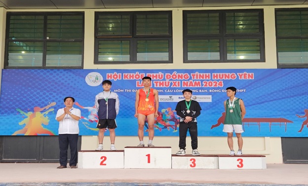 THÀNH TÍCH ĐÁNG TỰ HÀO CỦA ĐOÀN HỌC SINH TRƯỜNG THCS&amp;THPT HOÀNG HOA THÁM THAM GIA THI ĐẤU NỘI DUNG ĐIỀN KINH HỘI KHỎE PHÙ ĐỔNG TỈNH HƯNG YÊN LẦN THỨ XI NĂM 2024