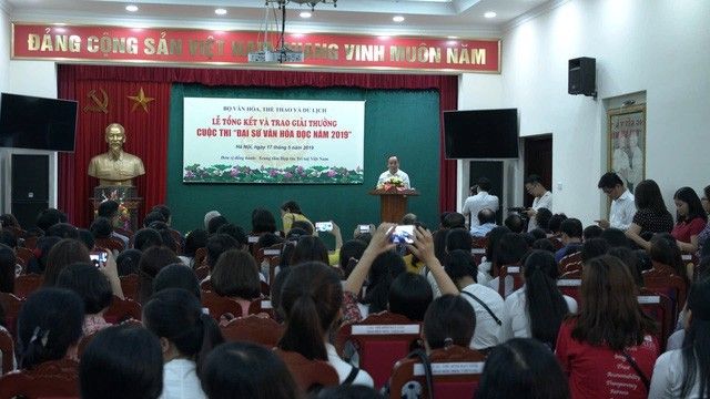 LỄ TỔNG KẾT VÀ TRAO GIẢI CUỘC THI “ĐẠI SỨ VĂN HÓA ĐỌC NĂM 2019”