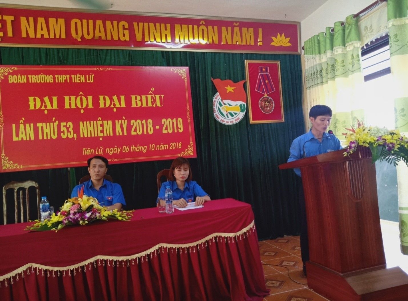 Thầy An Thành Nhất, đoàn viên Công đoàn tiêu biểu Ngành GD-ĐT Hưng Yên Giai đoạn 2013 - 2018