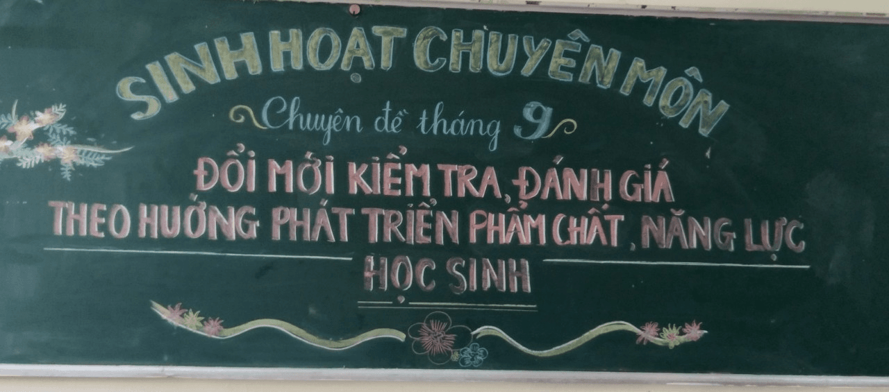 SINH HOẠT CHUYÊN MÔN THÁNG 9 CỦA TỔ CHUYÊN GIA