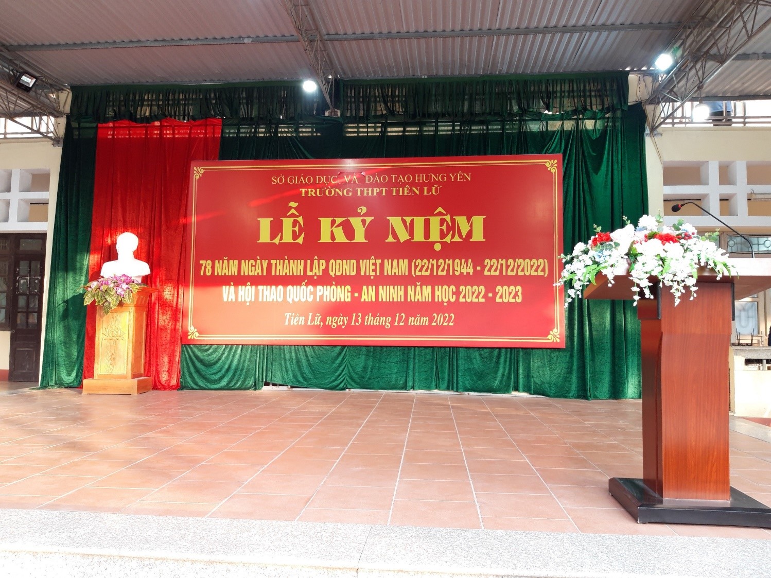 HỘI THAO QUỐC PHÒNG - AN NINH TRƯỜNG THPT TIÊN LỮ NĂM HỌC 2022 - 2023