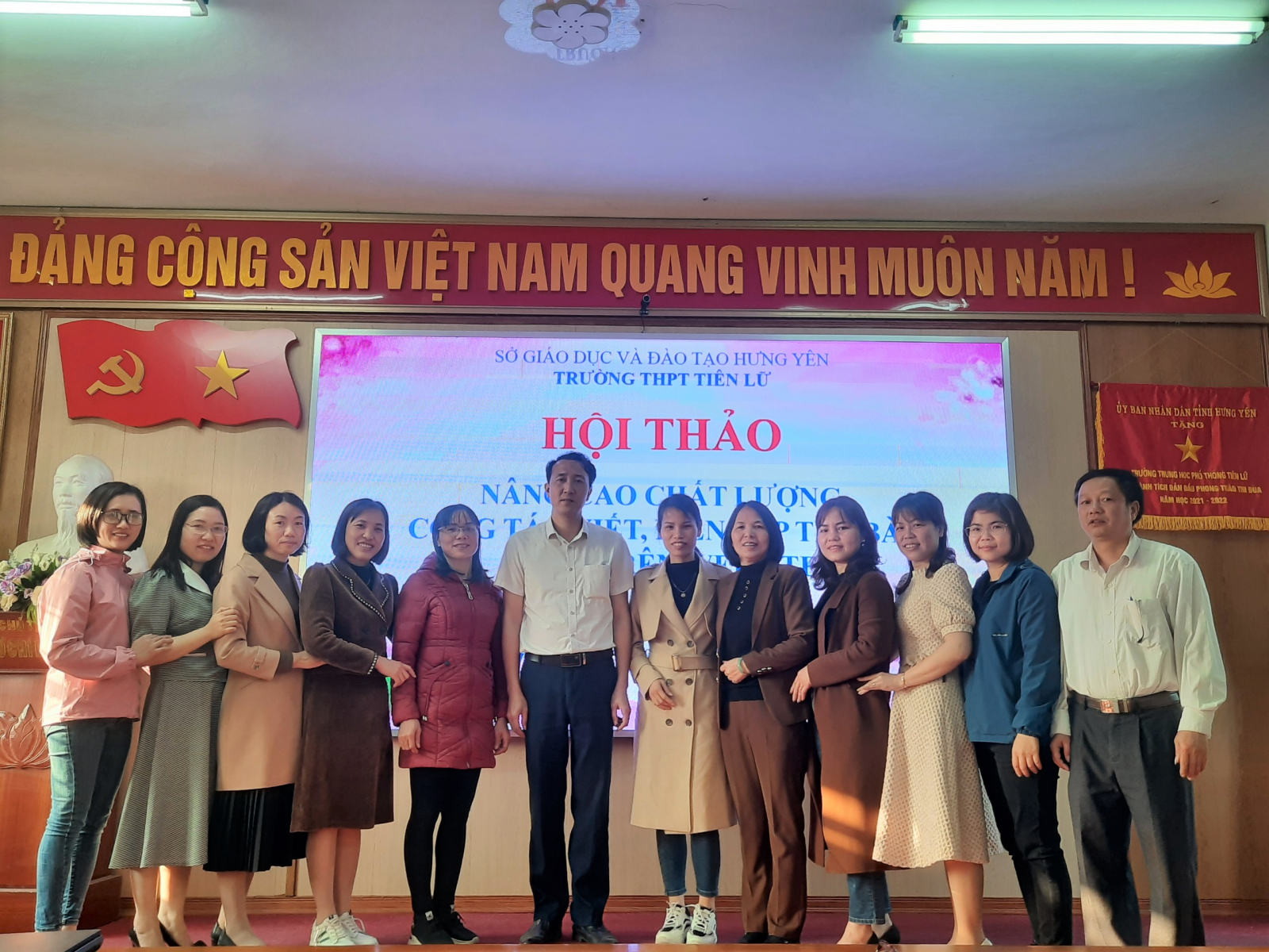 HỘI THẢO NÂNG CAO CHẤT LƯỢNG CÔNG TÁC VIẾT, BIÊN TẬP TIN, BÀI ĐĂNG TRÊN WEBSITE TRƯỜNG THPT TIÊN LỮ