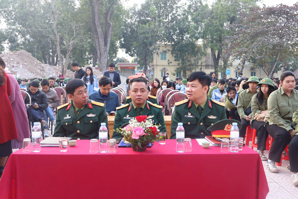 TRƯỜNG THPT KIM ĐỘNG TỔ CHỨC THÀNH CÔNG HỘI THAO GIÁO DỤC QUỐC PHÒNG VÀ AN NINH NĂM 2024