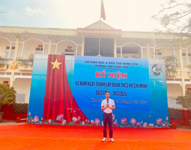 TRƯỜNG THPT ĐỨC HỢP KỈ NIỆM 93 NĂM NGÀY THÀNH LẬP ĐOÀN TNCS HỒ CHÍ MINH (26/3/1931 – 26/3/2024)