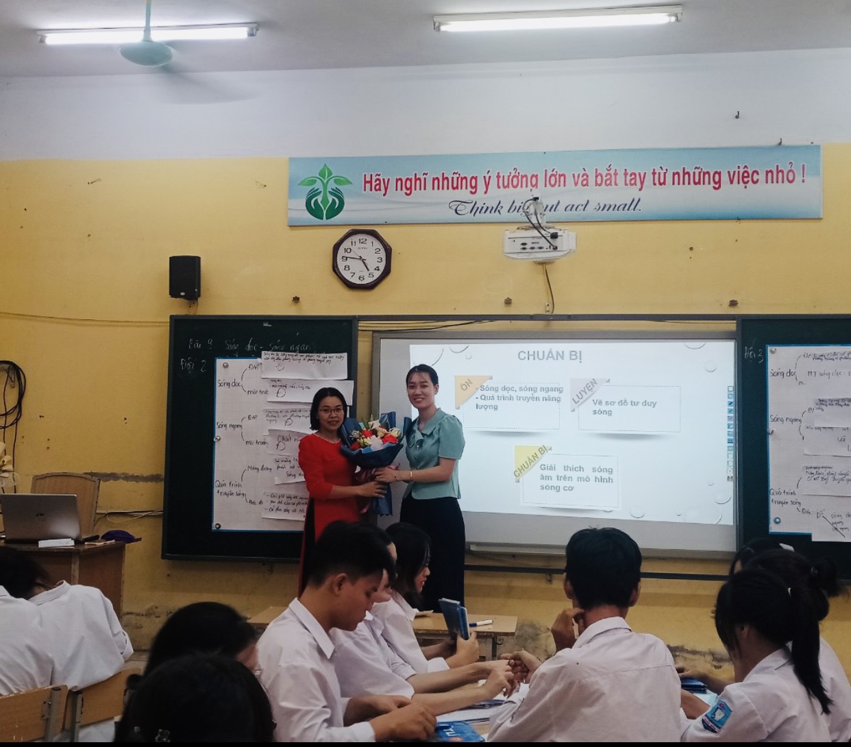 TRƯỜNG THPT NGHĨA DÂN TỔ CHỨC HỘI THI “GIÁO VIÊN DẠY GIỎI CẤP TRƯỜNG NĂM 2023”