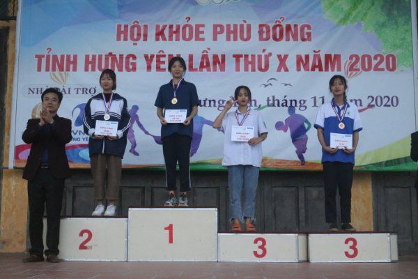 NIỀM VUI TẠI HỘI KHỎE PHÙ ĐỔNG TỈNH HƯNG YÊN LẦN THỨ X NĂM 2020