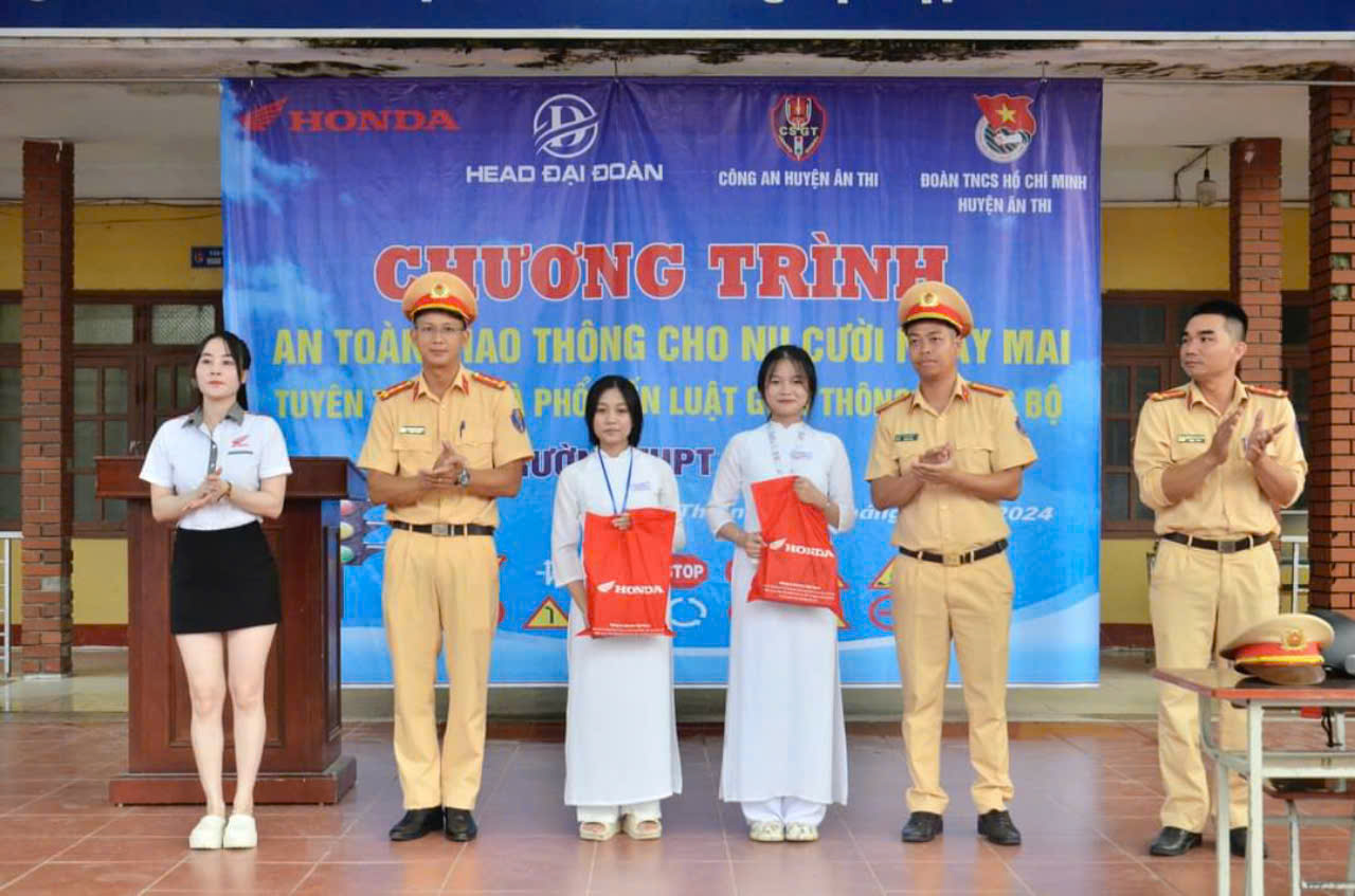 THỰC HIỆN AN TOÀN GIAO THÔNG _  NGHĨA VỤ VÀ TRÁCH NHIỆM CỦA TUỔI TRẺ TRƯỜNG THPT ÂN THI