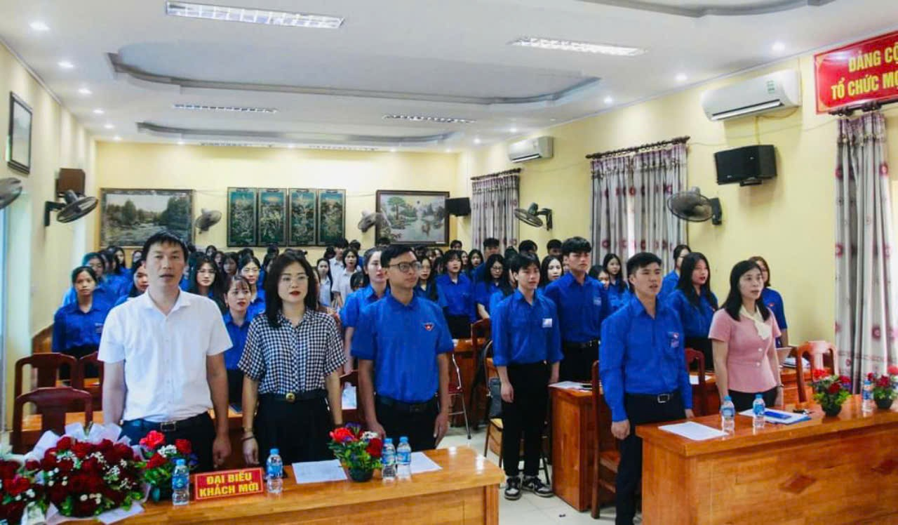 ĐẠI HỘI ĐẠI BIỂU ĐOÀN TNCS HỒ CHÍ MINH TRƯỜNG THPT ÂN THI LẦN THỨ 63,  NHIỆM KÌ 2024 - 2025