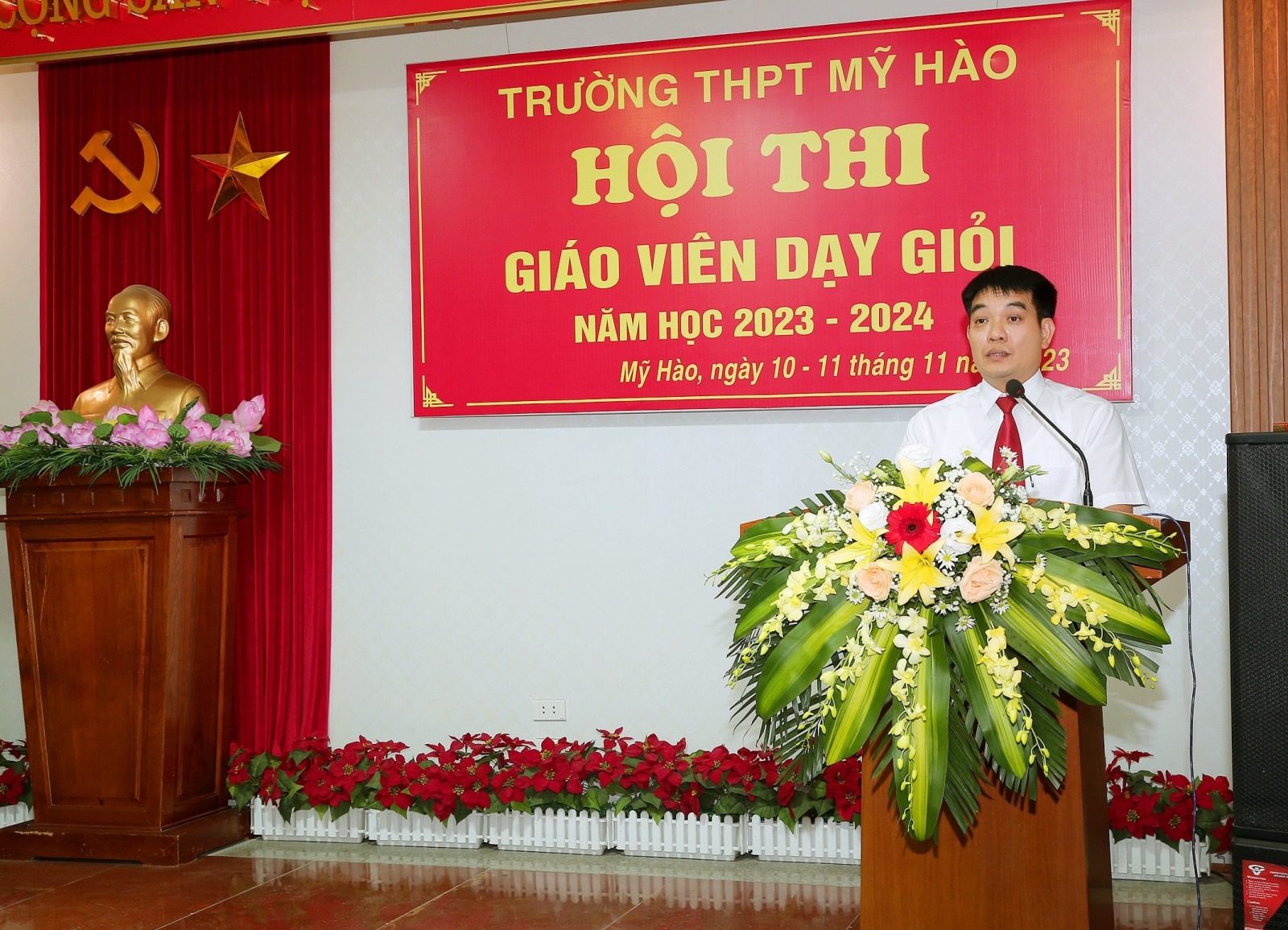 HỘI THI GIÁO VIÊN DẠY GIỎI TRƯỜNG THPT MỸ HÀO  NĂM HỌC 2023-2024