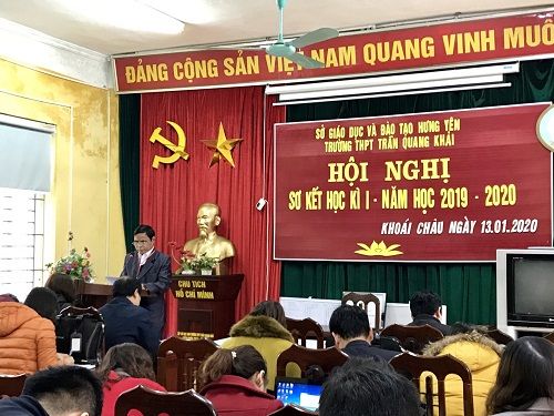 Sơ kết học kì 1 năm học 2019 - 2020