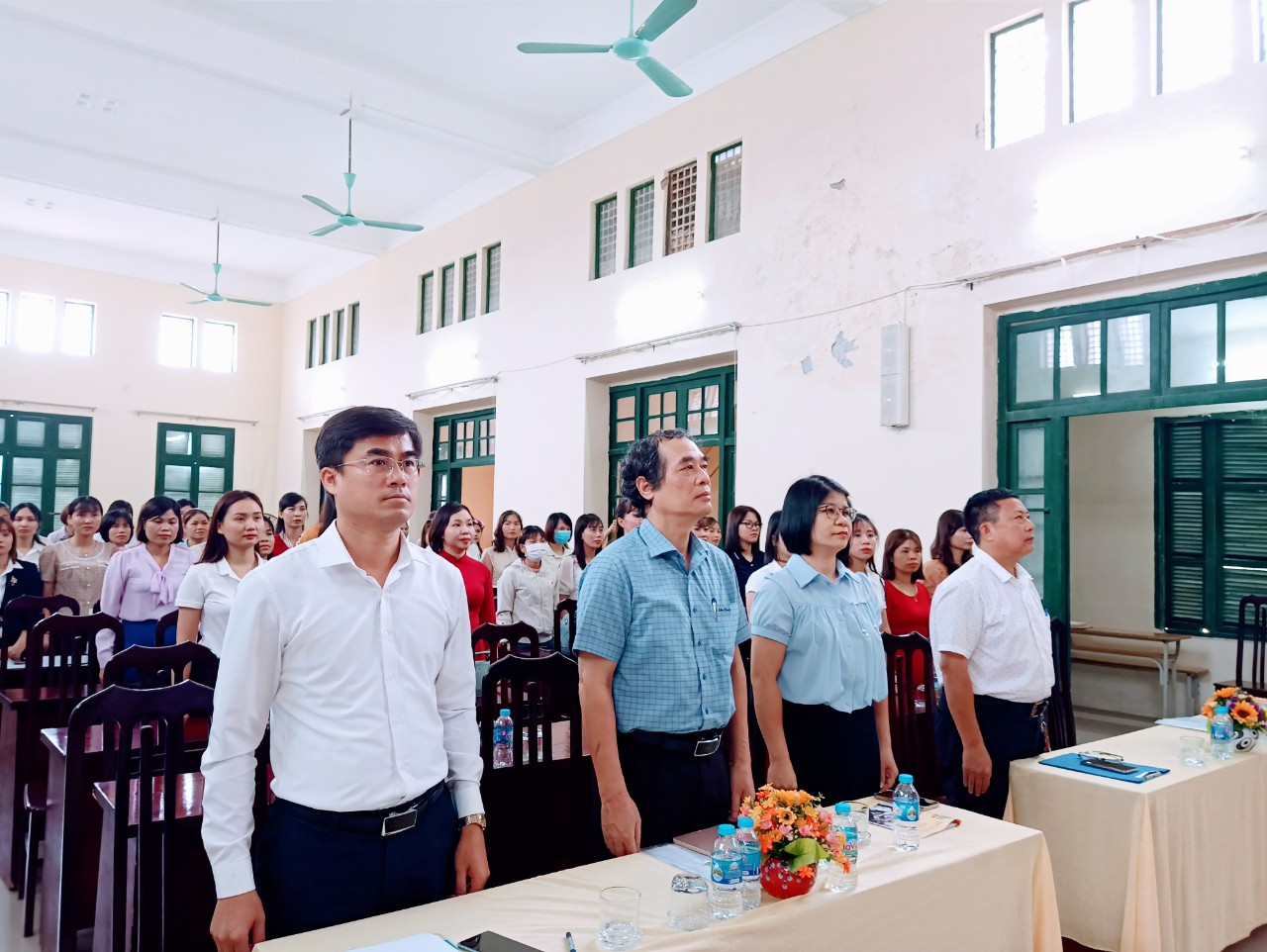 rung tâm GDTX tỉnh Lễ Bế giảng và trao bằng tốt nghiệp  lớp Đại học Giáo dục Mầm non - K21B, khóa 2021-2023