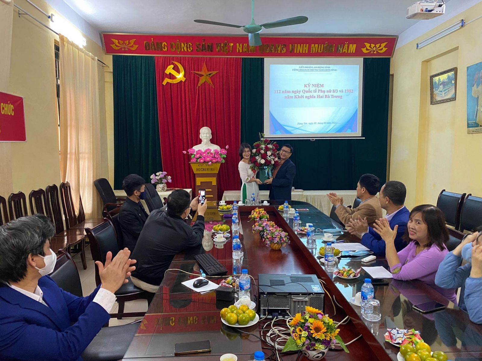 Hoạt động 8/3 tại Trung Tâm GDTX tỉnh năm 2022