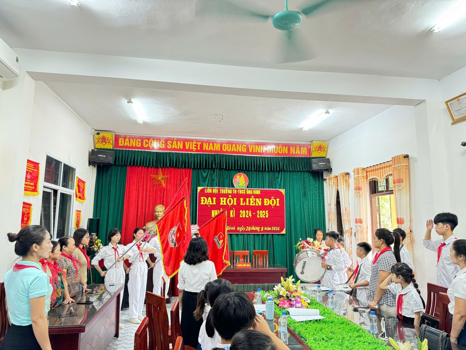 ĐẠI HỘI LIÊN ĐỘI TRƯỜNG TH&amp;THCS ÔNG ĐÌNH NHIỆM KÌ 2024 - 2025